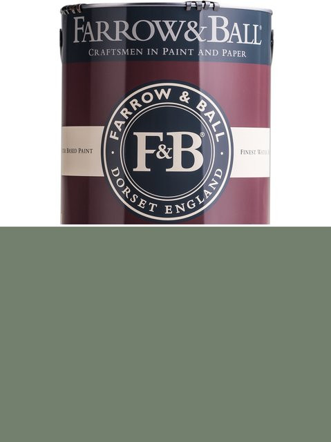 Farrow & Ball Exterior Eggshell Wandfarbe Card Room Green 79, 0,75 l - Bild 1