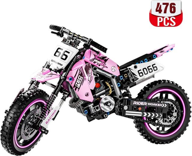 Linyi toy Motorrad Bausatz aus Kunststoff - Bild 1