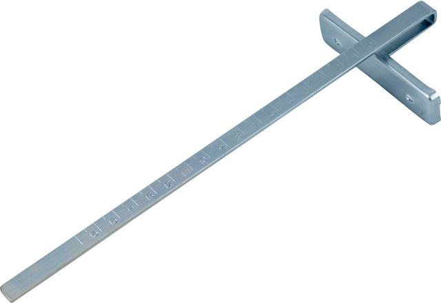 LUX-TOOLS Ersatz-Parallelanschlag für Stichsäge STS-750/85 aus Stahl in Silber - Bild 1