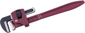 Kraftwerk Eckrohrzange Typ Stillson 10 Zoll 250 mm Rot - Bild 1