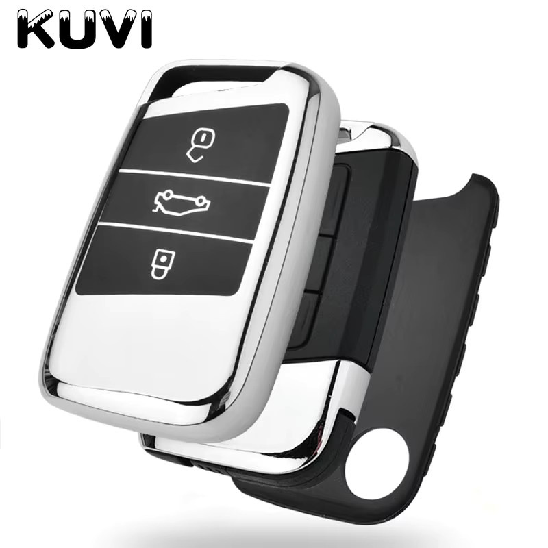 Kuvi TPU Schlüsselhülle für Volkswagen VW Magotan Passat B8 und Skoda Superb A7 - Bild 4