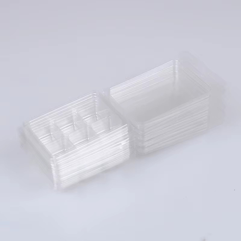 10er Pack Muschel-Wachsschmelzformen aus transparentem Kunststoff für Kerzen - Bild 2