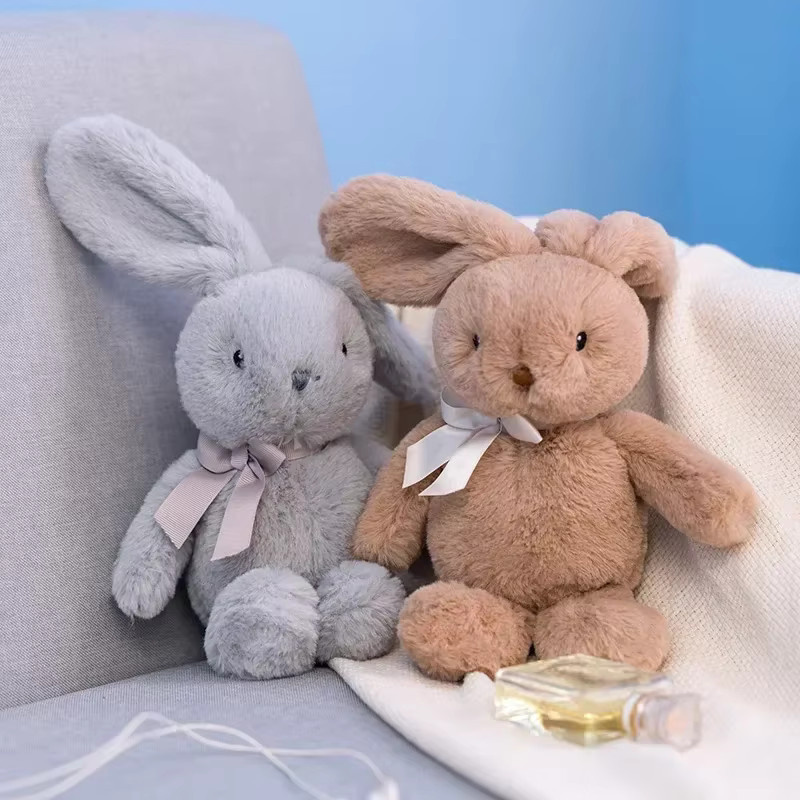 MIAOOWA Kaninchen Plüsch Spielzeug, weiß, Plüsch / Textil - Bild 1