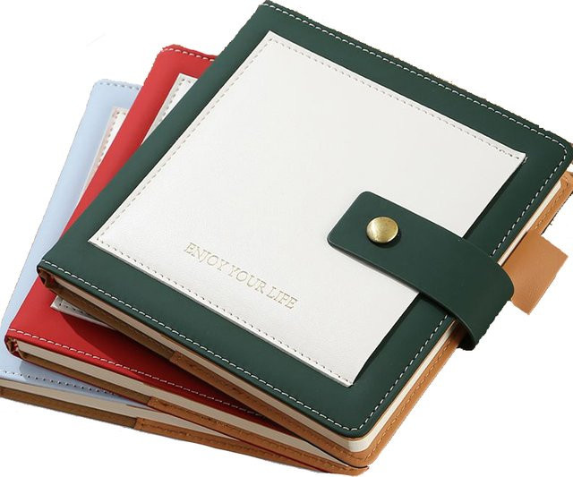 Quadratisches Notizbuch und Tagebuch mit Hardcover und Gitterpapier in Grau, B: 150 mm - Bild 1