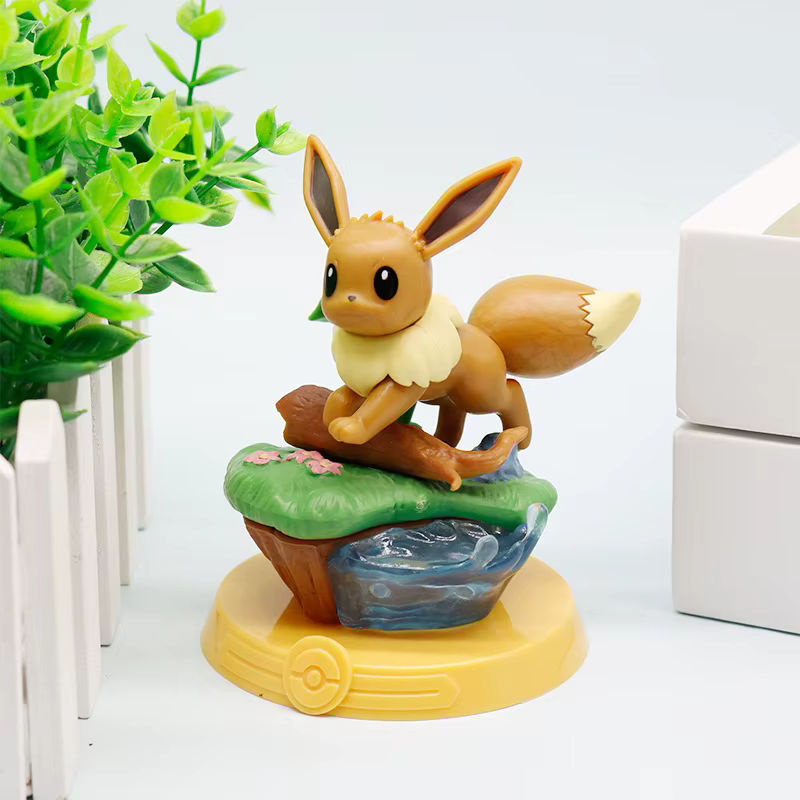 Bandai Pokemon Eeveelution Anime Figuren Set aus Kunststoff, mehrfarbig - Bild 4