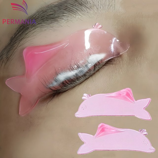 PERMANIA Wimpern Dauerwelle Lash Rod und Pads, Black, Unisex - Bild 1