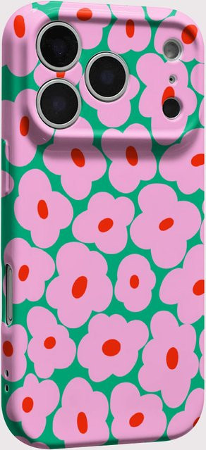 Glänzende Hartplastik-Handyhülle Clmj Swag INS Flower für Google Pixel 7 7a 8 8a 9 9a Pro XL 5G in Multicolour - Bild 1