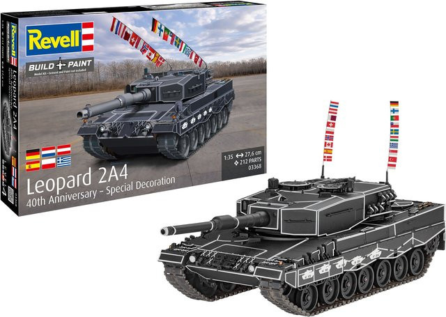 Revell Leopard 2A4, Fahrzeug, 1:35, ab 14 Jahren - Bild 1