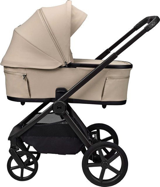 Moon Diamond Kombikinderwagen GIO FOLD in Beige mit Aluminiumgestell und faltbarer Funktion - Bild 1