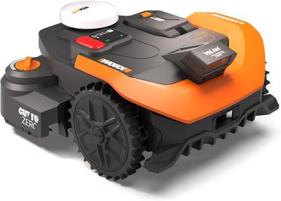 WORX Mähroboter L1800 - WR318E mit 22 cm Schnittbreite in Schwarz-Orange - Bild 1
