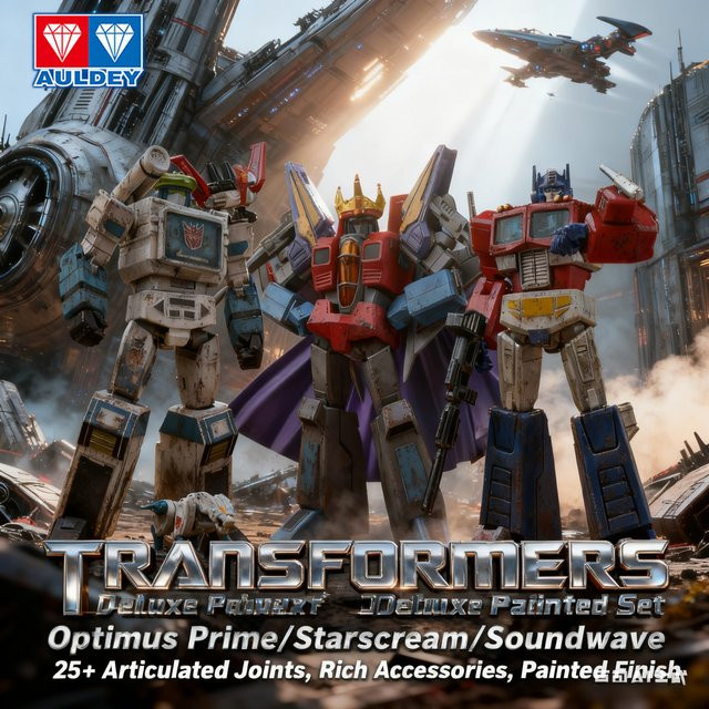AULDEY Transformers Optimus Prime Robotermodell, Einzelfigur - Bild 1