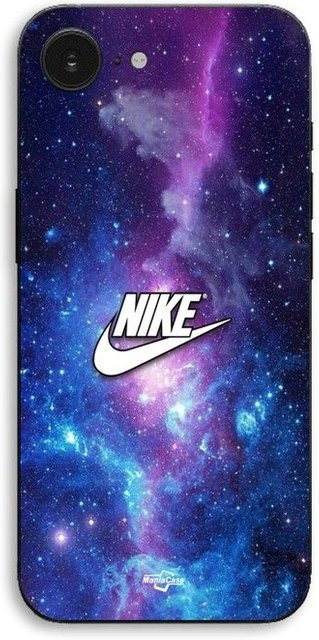 Maniacase iPhone 17e Hülle mit Nike Logo in Weiß, Schwarz und Multicolour - Bild 1