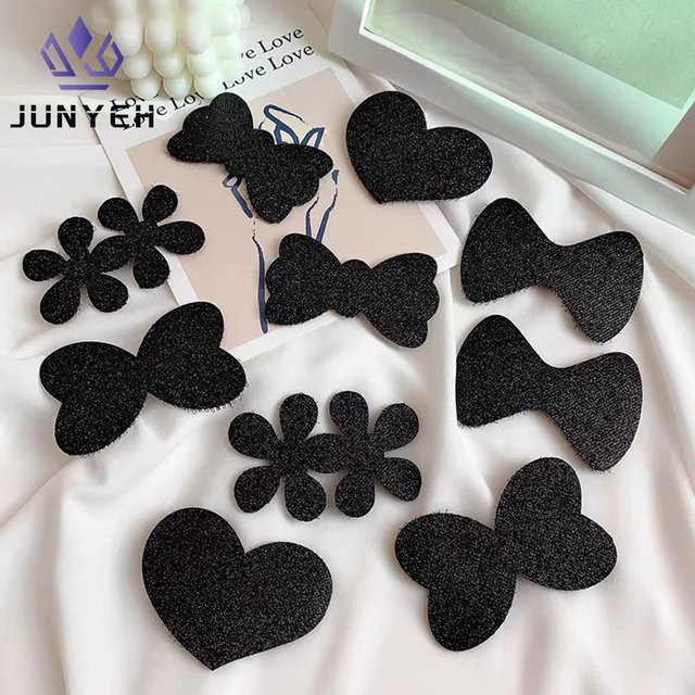 Junyeh Haar-Accessoires Pony Clip, 5 Stück, Schwarz, Damen - Bild 1