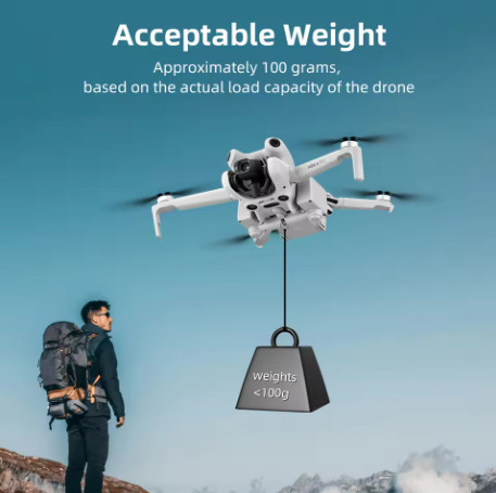 EVO Max AirDrop System für 4T 4N Protect+ PRO Quadcopter Drohne in Grau mit 1000g Nutzlast - Bild 1