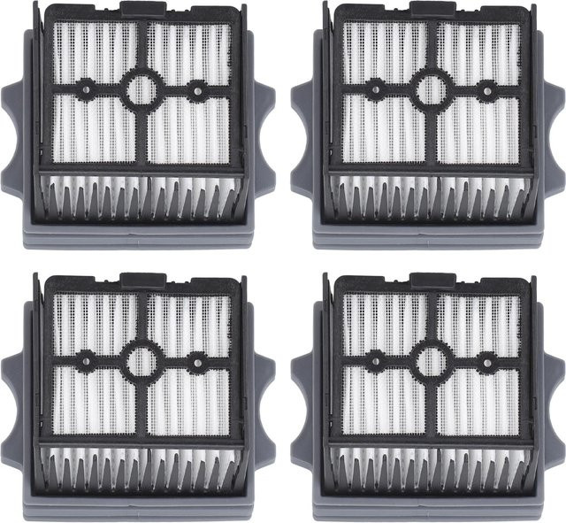 4er-Set Ersatz-Hocheffizienzfilter für Tineco iFloor 1.0 und 2.0 LCD LED Staubsauger in Grau - Bild 1
