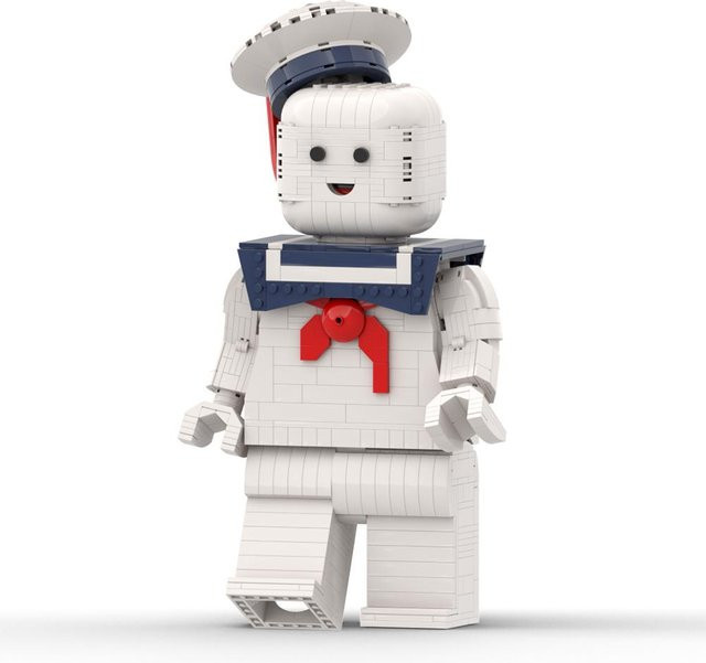 ixBricks Ghostbusters Stay Puft Marshmallow Bausteine Set 6–12 Jahre - Bild 1
