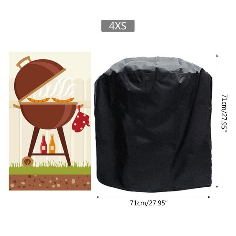 Weber Heavy Duty Grill-Abdeckung Scandium in Schwarz, wasserdicht und staubdicht, B/T/H: 100 x 80 x 66 cm - Bild 3