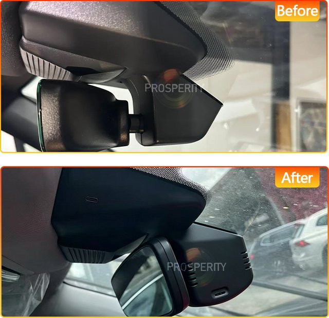 CARBAOHUI Dashcam für Cupra Leon und Cupra Formentor 2025 2026, WLAN Auto-DVR Recorder mit Nachtsicht in Schwarz - Bild 1