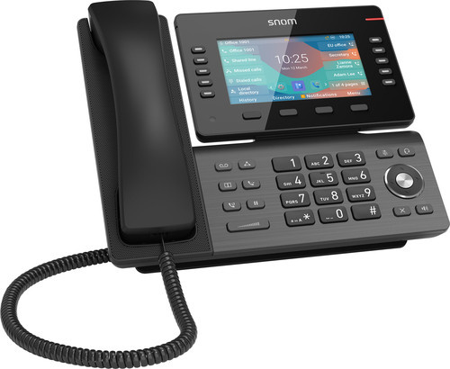 Snom D865 IP-Telefon in Grau mit Linux, TFT-Display und Bluetooth/Wi-Fi - Bild 1