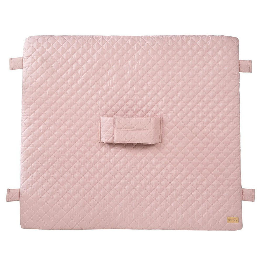 Roba Wickelauflage Style Lily mit Haltegurt in Rosa Mauve, B/T: 75 x 85 cm - Bild 1