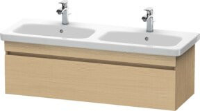Duravit Waschtischunterschrank DuraStyle in Beige Matt, B/T/H: 123 x 44,8 x 39,8 cm - Bild 1