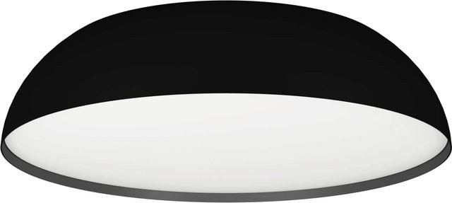 Eglo LED-Deckenleuchte Tollos-Z RGB/CCT in Schwarz und Weiß, rund, Durchmesser: 55 cm - Bild 1