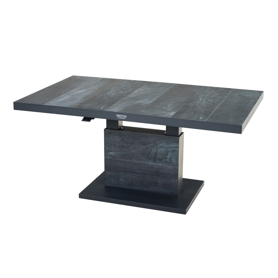 Siena Garden Gartentisch Talina Rechteckig aus Keramik in Wood Grey B/T/H: 140 x 85 cm - Bild 2