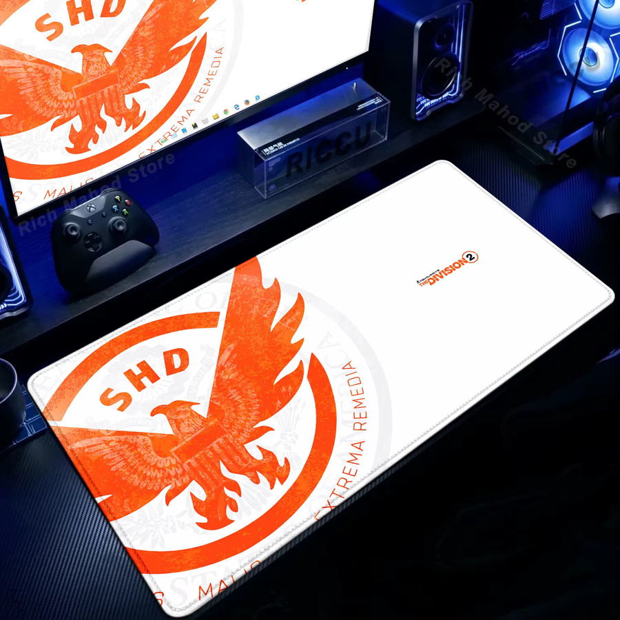 Riccu Spiel-Mauspad XXL Tom Clancy's The Division 2 Schreibtischunterlage B/B: 900 x 400 mm - Bild 1