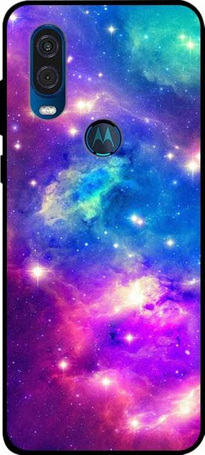 Schutzhülle für Motorola One Action und Moto One Vision aus weichem Silikon in Schwarz - Bild 1