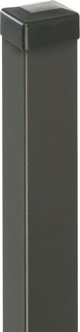 Zaunpfosten Sia von POLBRAM STEEL GROUP zum Einbetonieren, Metall, grau, B/T/H: 5 x 5 x 150 cm - Bild 1