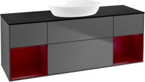 V&B Waschtischunterschrank Finion in Anthrazit, Breite: 160 cm, Tiefe: 50,1 cm, Höhe: 50,1 cm - Bild 1