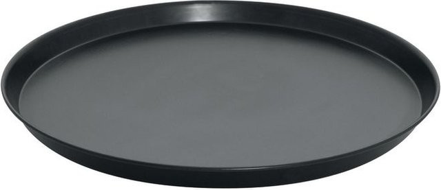 Schneider Pizzablech rund aus Stahl, schwarz, Durchmesser: 36 cm, Höhe: 2,5 cm - Bild 1