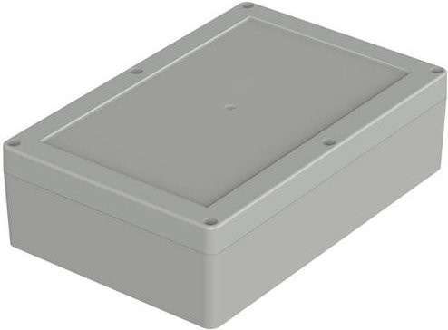 Bopla Euromas X XT Elektronikgehäuse aus ABS in Lichtgrau RAL 7035, B/T/H: 20,97 x 13,98 x 6,0 cm - Bild 1
