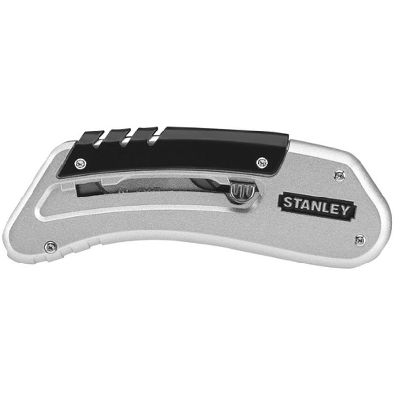 Stanley Universalmesser Quickslide aus Metall in Silber mit 18mm Snap-Off Klinge - Bild 4
