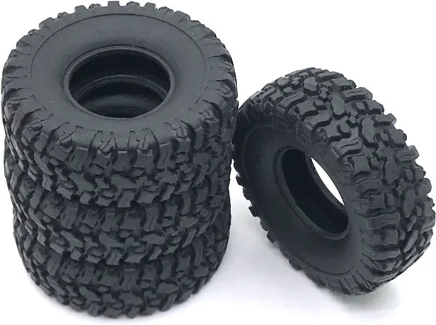 WPL Gummireifen, 1/16, RC Auto Upgrade Teile Ersatzzubehör - Bild 1