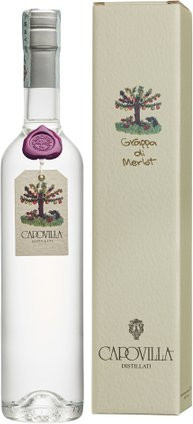 Capovilla Grappa di Merlot, Grappa & Tresterbrand, 0,5 l - Bild 1