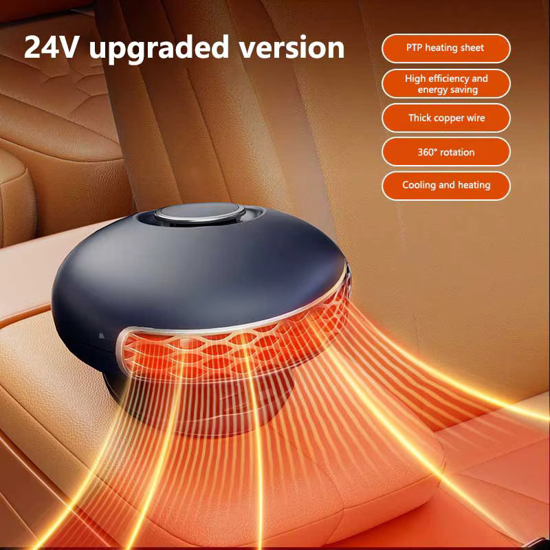 XMSJ Auto-Heizung und Kühlung Dual-Funktion 12V/24V in Schwarz - Bild 2