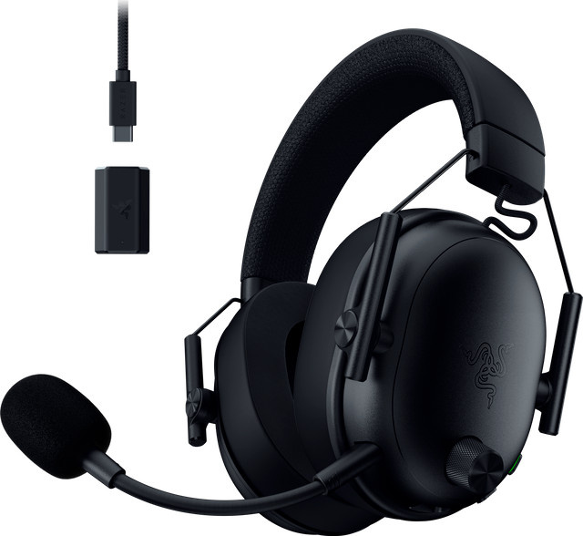 Razer BlackShark V3 Gaming-Headset Over-Ear in Schwarz mit Bluetooth und USB-C - Bild 1