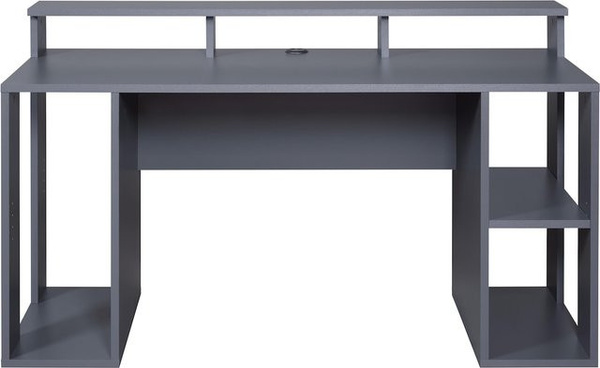 Inter Link Gaming Schreibtisch Match Point in Anthrazit, B/T/H: 160 x 91 x 76,5 cm