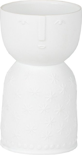 Figur STELLA in Weiß aus Keramik und Porzellan - Bild 1