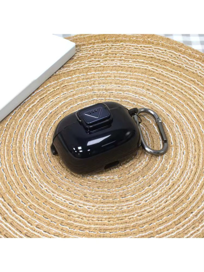 Stoßfeste TPU-Schutzhülle mit Karabiner für JBL Tune Buds 2 in Schwarz - Bild 3