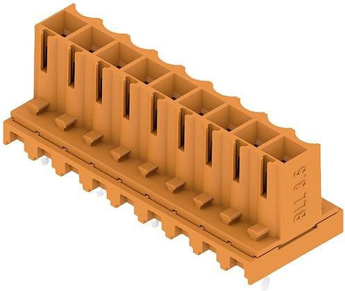 Weidmüller Buchsengehäuse-Platine 1376450000 in Orange, 17 Stück - Bild 1