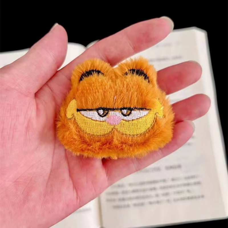 Garfield Plüschbrosche, Anstecknadel, Bunt, Damen - Bild 2
