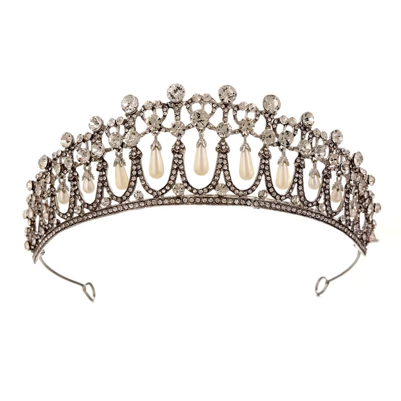 FirstStar Diadem, Silber, Kristall und Perle, Damen - Bild 2