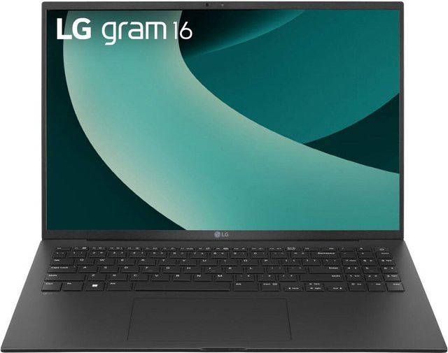 LG gram 16 Business Notebook 16ZB90RU-G.AP55G in Schwarz mit Intel Core i5-1334U, 40,6 cm Display, Windows 11 Pro, Thunderbolt und USB-C - Bild 1