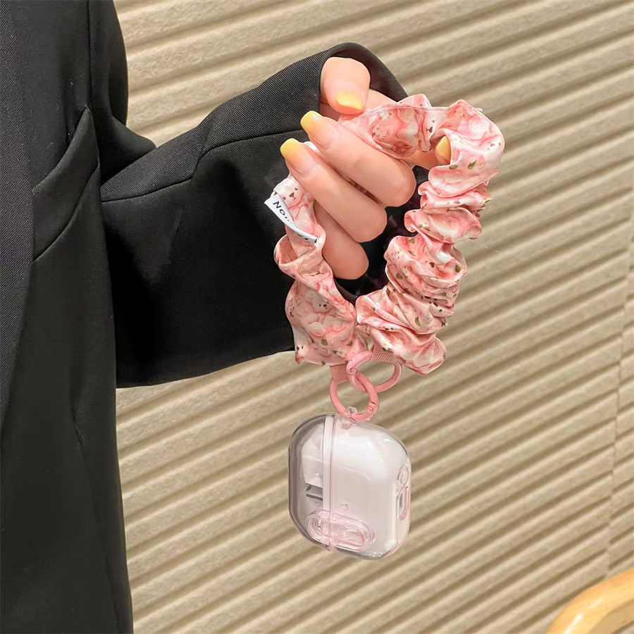 AKABEILA Handy-Lanyard im Ins-Stil aus Seide, elastisches bedrucktes Gurtband für Damen - Bild 3