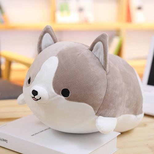 Yiran Health & Beauty Corgi Hund Plüschtier, 45cm, Braun - Bild 1