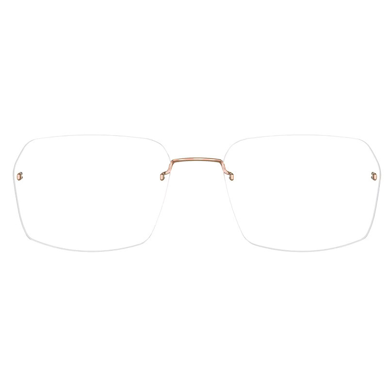 Dänemark 2539 Korrektionsbrille, randlos, quadratisch, Metall, Herren - Bild 4