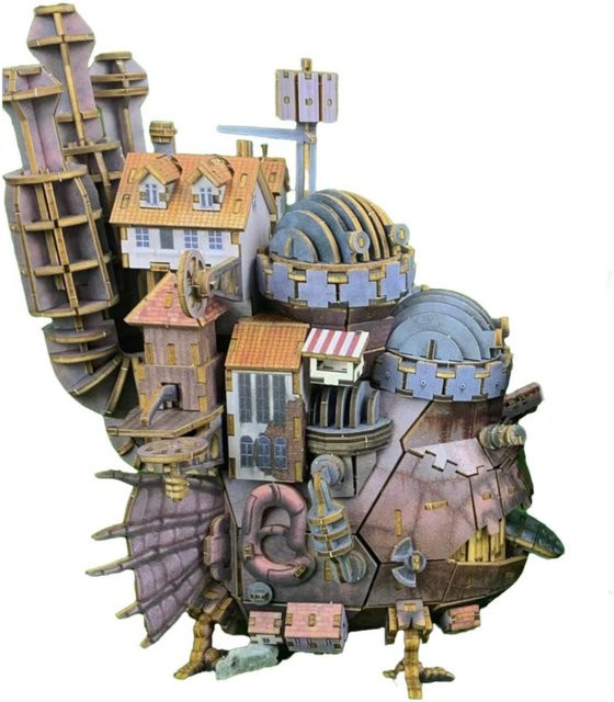 Binchi 3D-Mobiles Schloss, Holz-Bausatz, Fantasy, ab 14 Jahren - Bild 1
