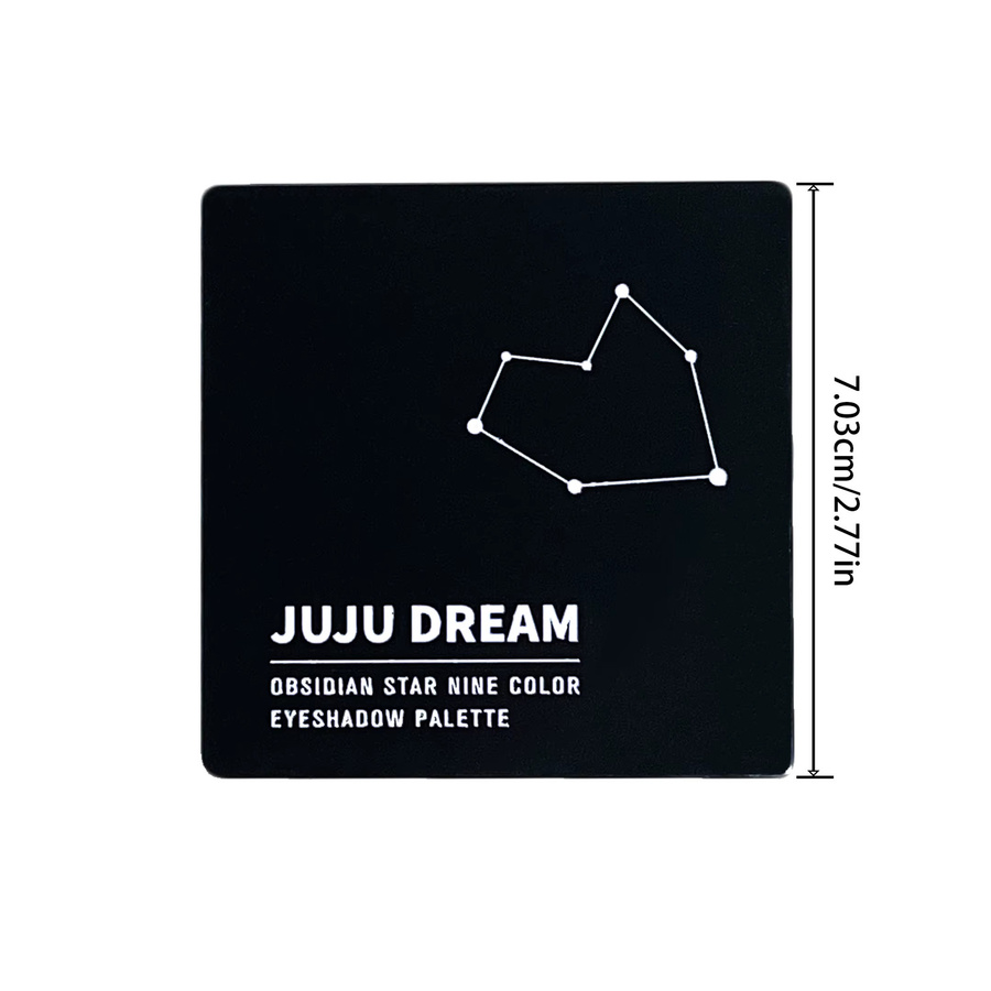 JUJU Dream Lidschattenpalette, 9 Schattierungen, Matt, Unisex - Bild 6